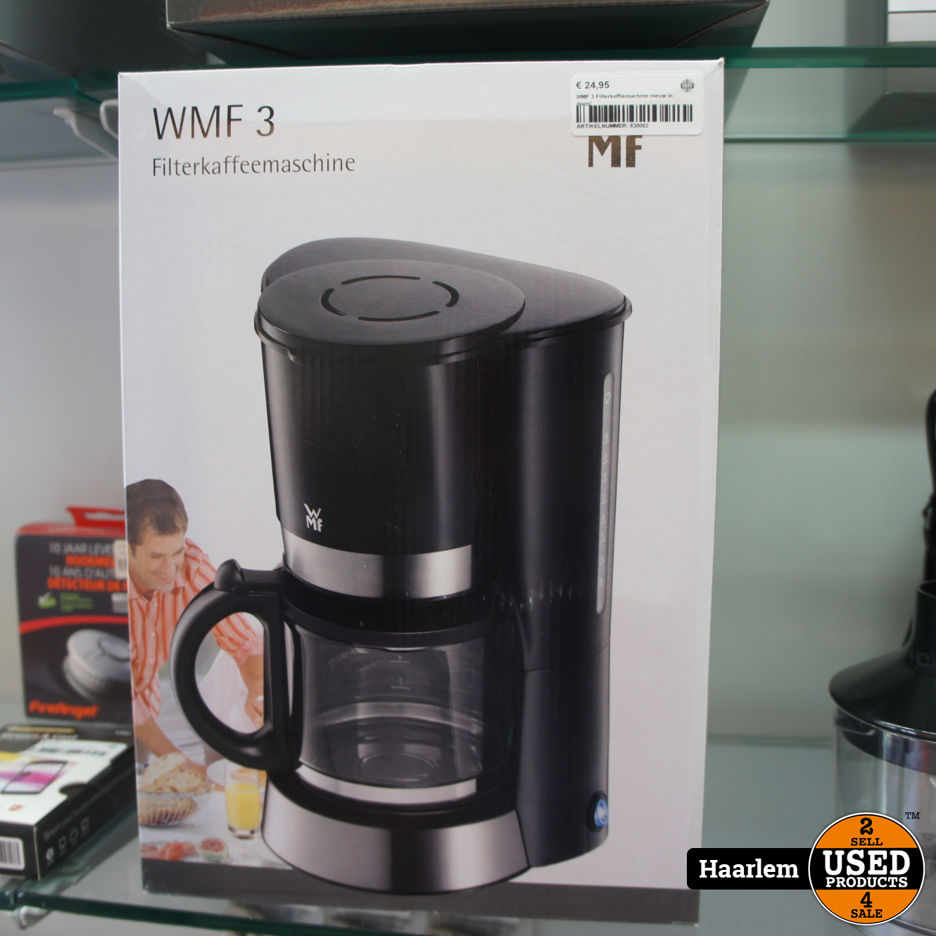 nakomelingen romantisch Alstublieft WMF 3 Filterkoffiemachine nieuw in doos! - Used Products Haarlem  Cronjéstraat