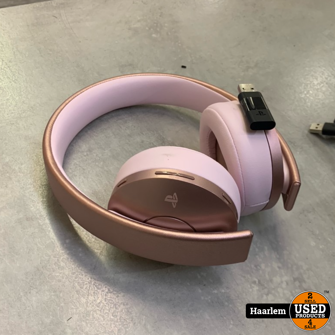 textuur tempo Praktisch sony Sony gaming headset PS4 Gold 7.1 Wireless Headset (Rose goud) - Used  Products Haarlem Cronjéstraat