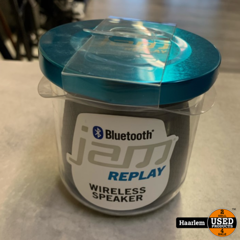 JAM Replay Grey Bluetooth speaker nieuw in doos