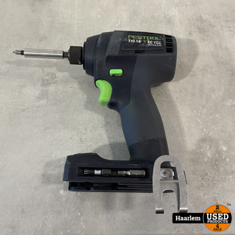 Festool TID 18 18V Li-Ion accu slagschroevendraaier 180Nm - 8x220mm - koolborstelloos -