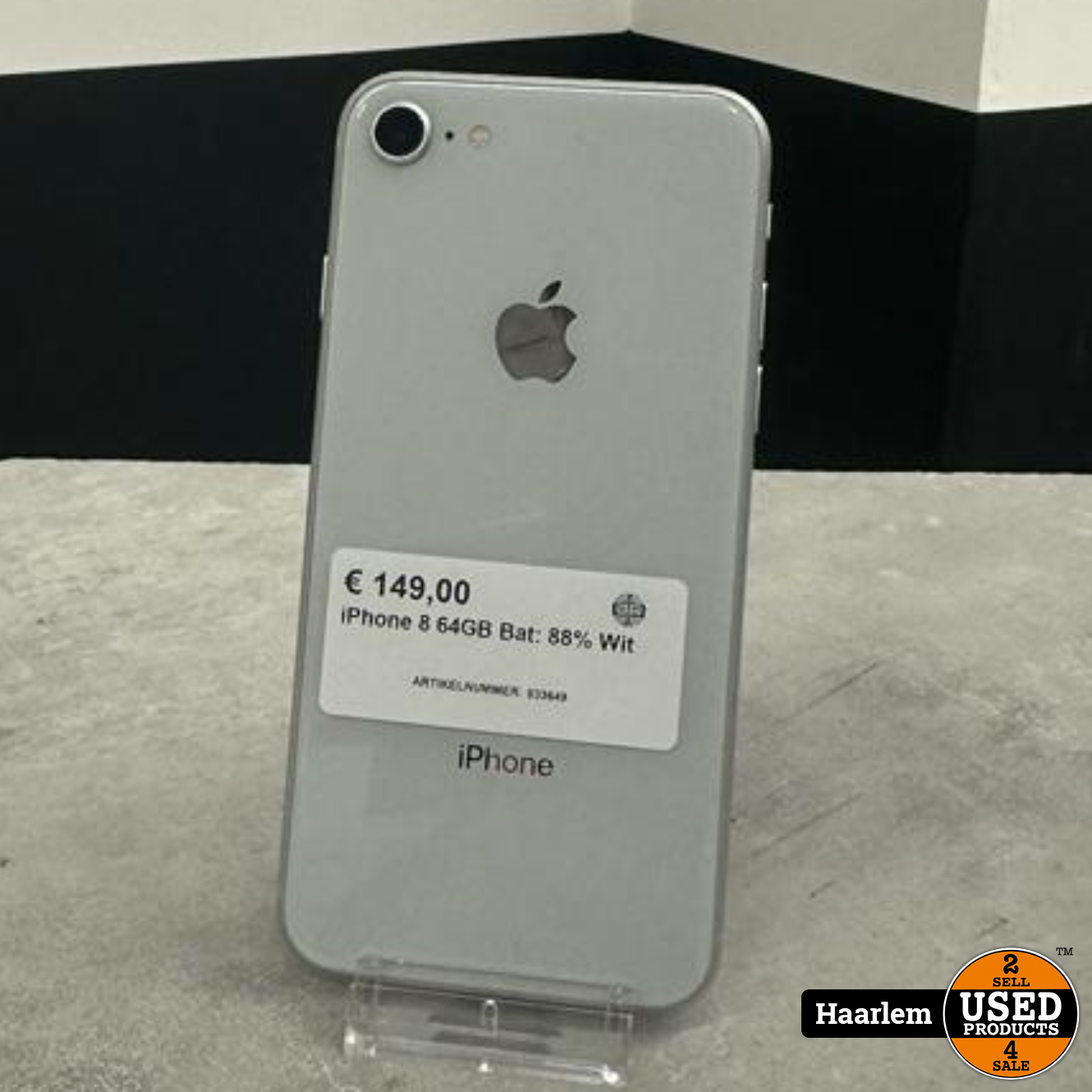 iPhone 8 64GB Silver - Used Products Haarlem Cronjéstraat