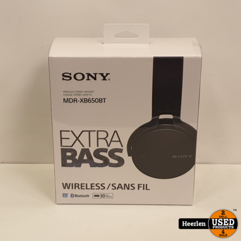 Sony MDR-XB650BT | Zwart | A-Grade | Met Garantie