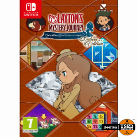 Laytons Mystery Journey - Katrielle en het Miljo | Nintendo Switch Game | A-Grade