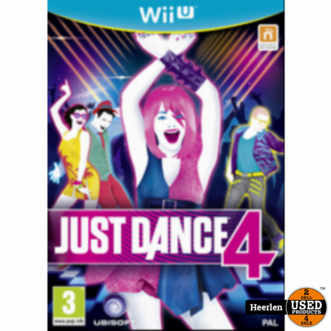 Just Dance 4 | Nintendo Wii U Game | A-Grade