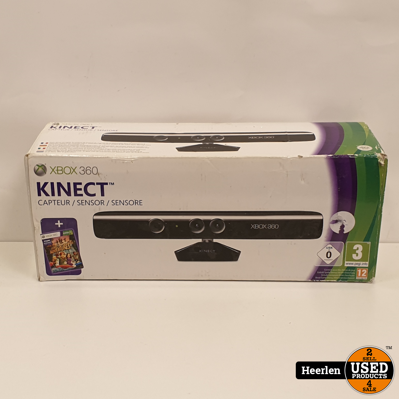omdraaien Onaangeroerd datum Microsoft Xbox 360 Kinect | Zwart | A-Grade | Met Garantie - Used Products  Heerlen