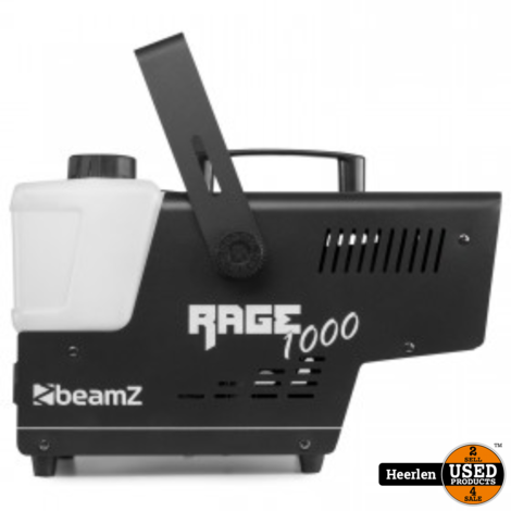 BeamZ Rage 1000 Smoke Machine | Zwart | Nieuw | Met Garantie