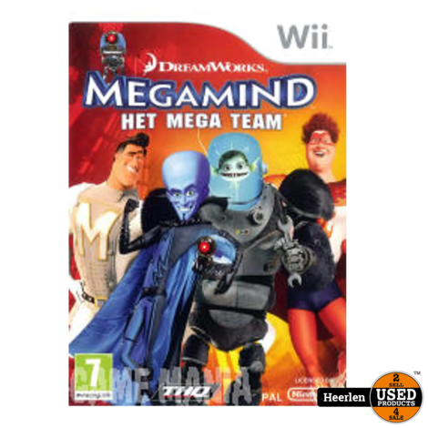 Nintendo Megamind - Het mega team | Nintendo Wii | B-Grade | Met Garantie