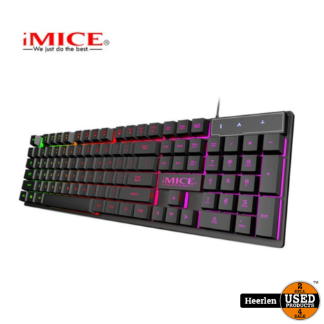 iMice Gaming toetsenbord | RGB | Nieuw | Met Garantie