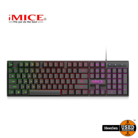iMice Gaming toetsenbord | RGB | Nieuw | Met Garantie