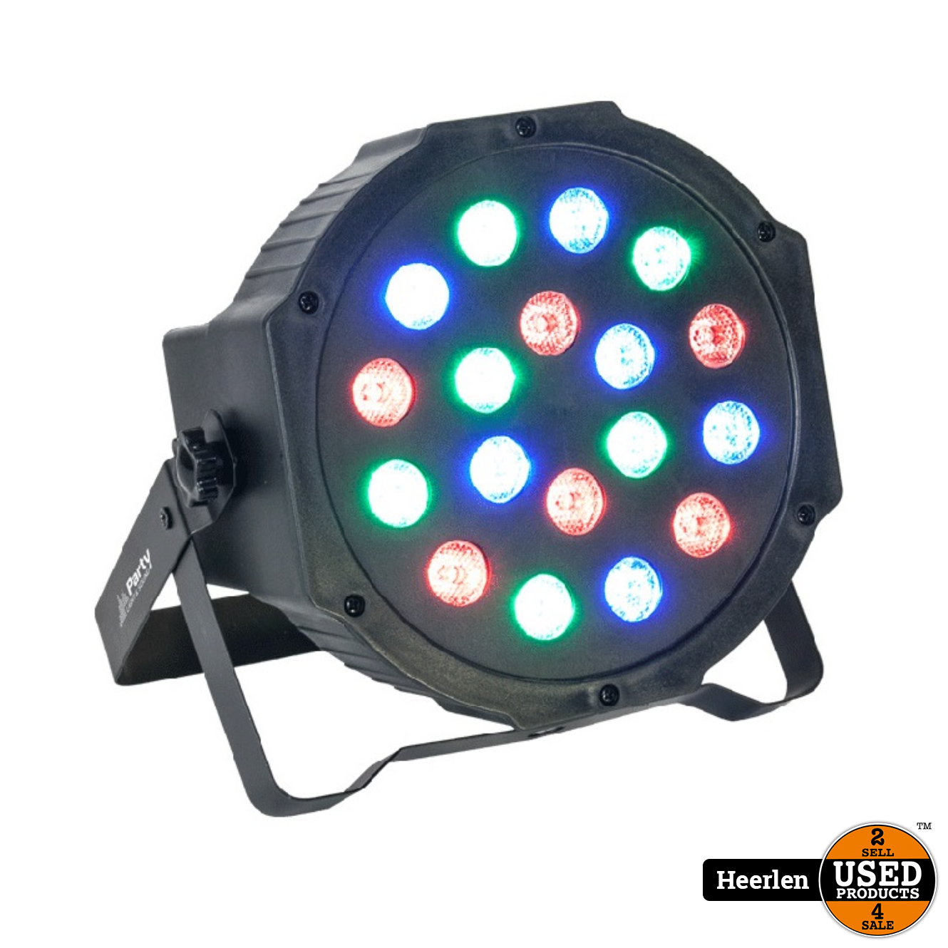 boeket Broek Duwen Party 18W LED PAR LIGHT | RGB | Nieuw | Met Garantie - Used Products Heerlen