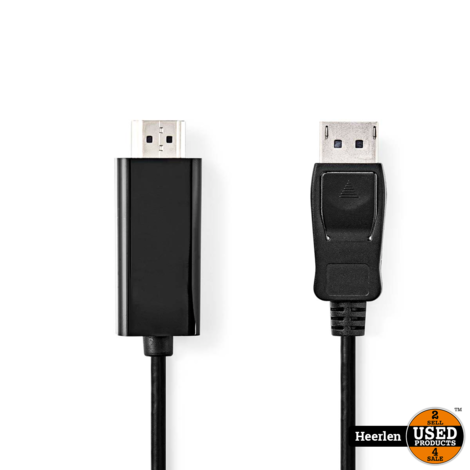 Nedis DisplayPort To HDMI kabel | 2M | Nieuw | Met Garantie