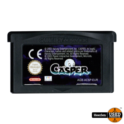 Casper No Case | Nintendo Game Boy Game | B-Grade