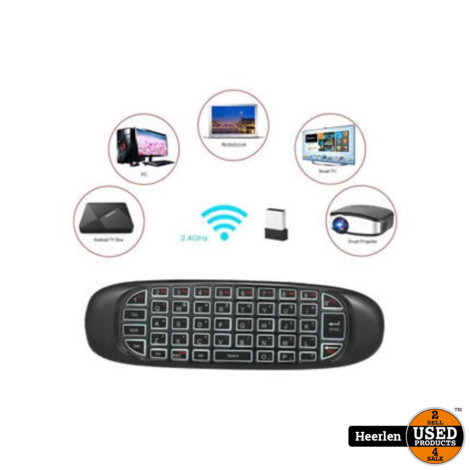 Kian Air mouse C120 QWERTY | Zwart | Nieuw | Met Garantie