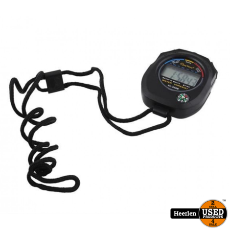 IsoTrade Stopwatch | Zwart | Nieuw | Met Garantie