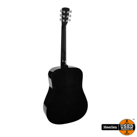 Nashville GSD-60-BK akoestische gitaar | Zwart | Nieuw | Met Garantie