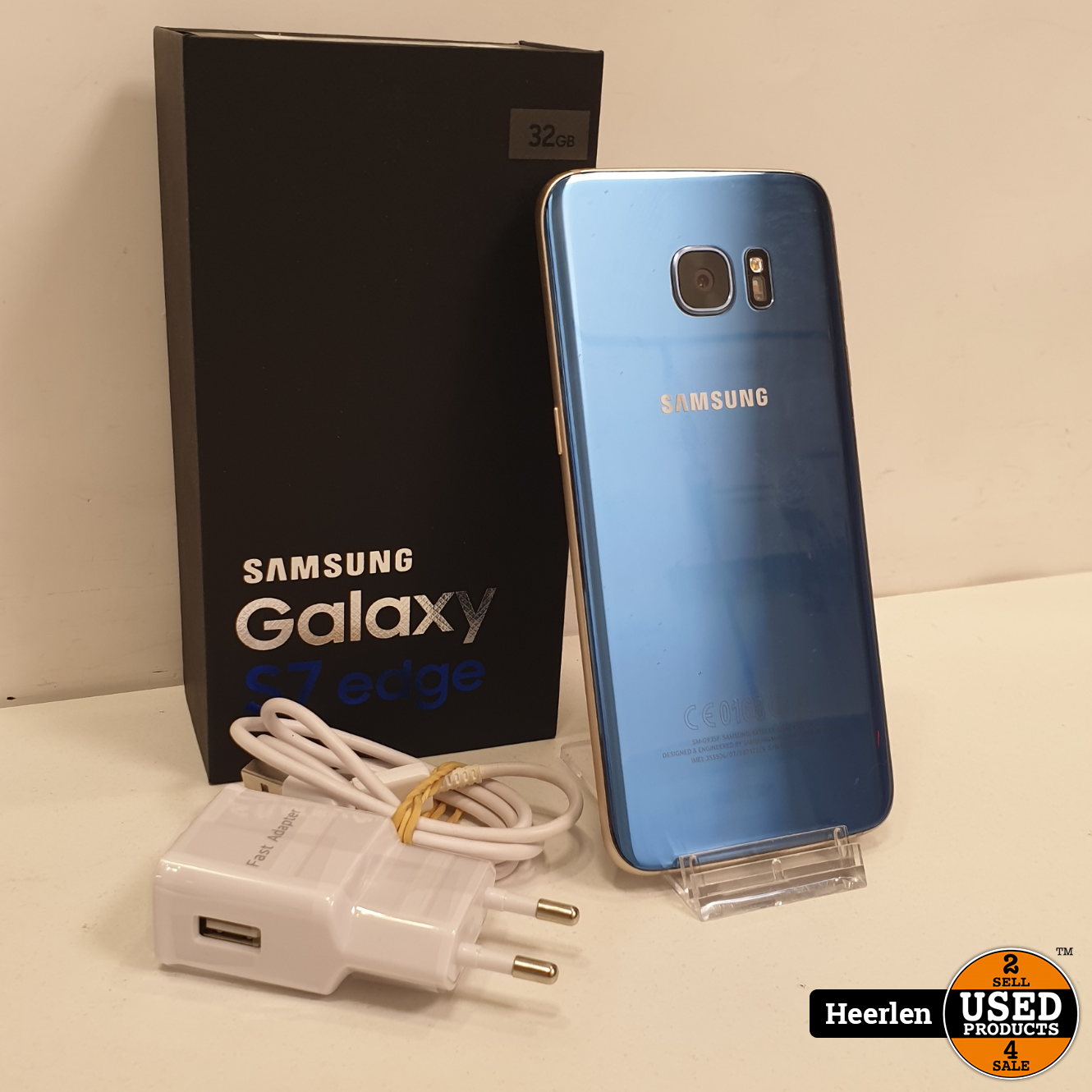 Lagere school een Maand Samsung Galaxy S7 32 | Blauw | B-Grade | Met Garantie - Used Products  Heerlen
