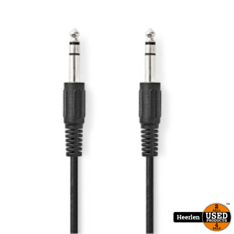 Nedis Guitar/Audiokabel 6.35mm 5 MTR | Nieuw