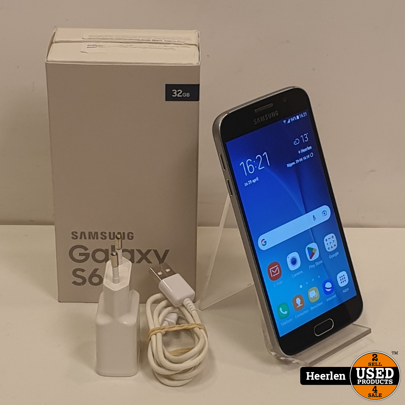 draadloos sociaal Tante Samsung Galaxy S6 32GB | Zwart | A-Grade | Met Garantie - Used Products  Heerlen