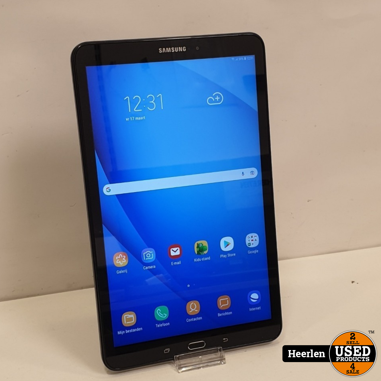 Samsung Galaxy Tab 10.1 (2016) Wifi 4G | Zwart | A-Grade | Met Garantie - Used Products Heerlen