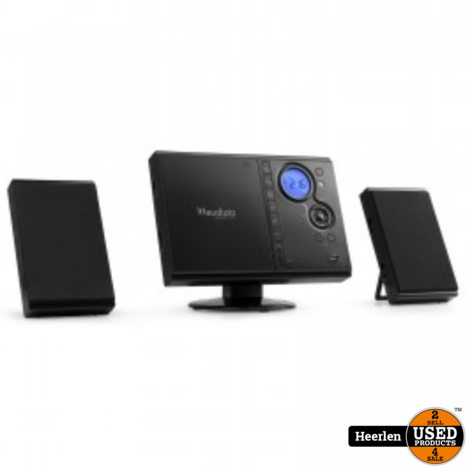 Reims Compact Stereo System | Zwart | Nieuw | Met Garantie