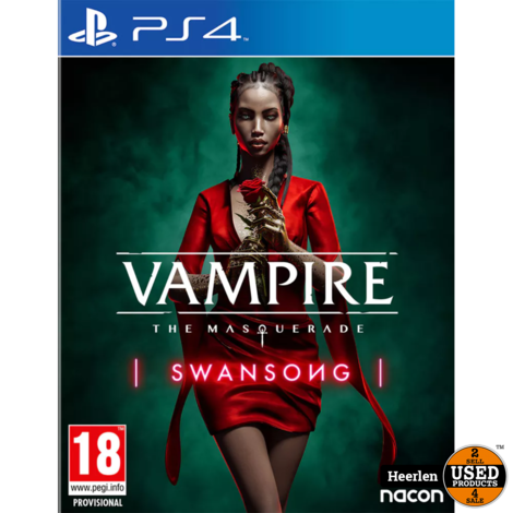Vampire - Masquerade Swansong | PlayStation 4 Game | B-Grade