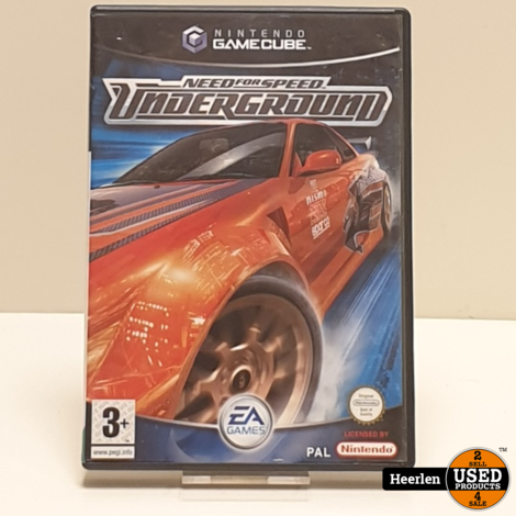 Need for Speed Underground | Nintendo GameCube Game | B-Grade