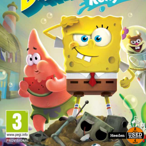 SpongeBob Squarepants: Battle for Bikini Bottom Rehydrated | Nintendo Switch Game | B-Grade