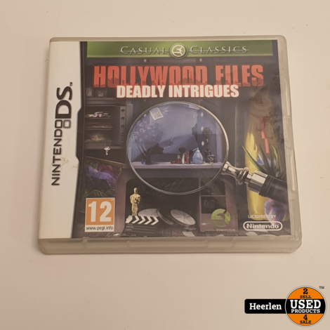 Hollywood Files - Deadly Intrigues | Nintendo DS Game | B-Grade