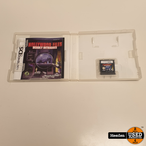 Hollywood Files - Deadly Intrigues | Nintendo DS Game | B-Grade