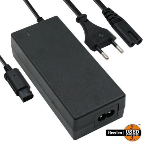 Nedis AC Stroom adapter | Zwart | Nieuw | Met Garantie