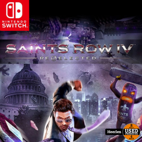 Saints Row IV Re-Elected | Nintendo Switch Game | B-Grade