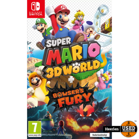 Super Mario 3D World | Nintendo Switch Game | B-Grade