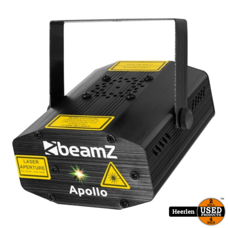 BeamZ Multipoint Laser Red Green | Zwart | Nieuw | Met Garantie