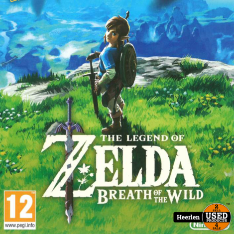 The Legend of Zelda - Breath of the Wild | Nintendo Wii U Game | B-Grade