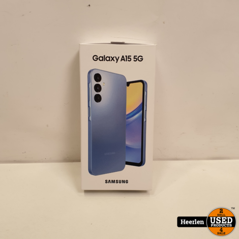 Samsung Galaxy A15 5G 128GB | blauw | Nieuw | Met Garantie