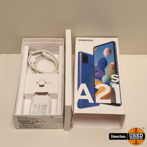 Samsung Galaxy A21s 64GB | Blauw | B-Grade | Met Garantie