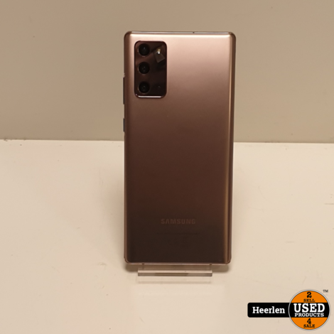 Samsung Galaxy Note 20 5G 256GB | Bronze | A-Grade | Met Garantie