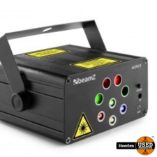 BeamZ BeamZ Party Laser System with RGBW LEDs | Zwart | Nieuw | Met Garantie