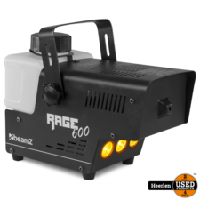 BeamZ BeamZ Rage600LED Smokemachine | Zwart | Nieuw | Met Garantie