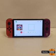 Nintendo Nintendo Switch (OLED) Pokemon Edition | Paars-Oranje | A-Grade | Met Garantie