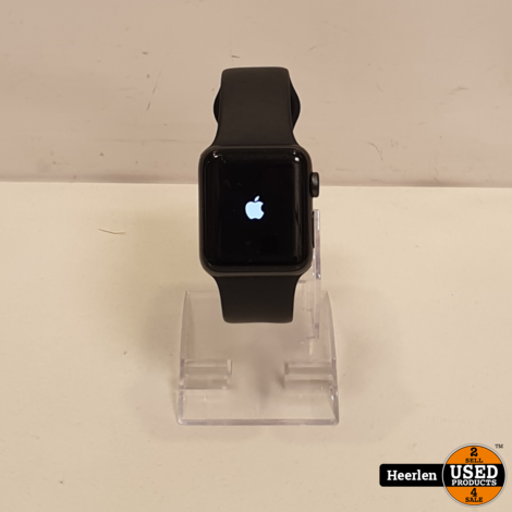 Apple Watch Series 3 38mm | Zwart | A-Grade | Met Garantie