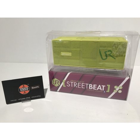 Urban Revolt Streetbeat  Wireless Bluetooth Speaker Lime Groen Nieuw in Doos