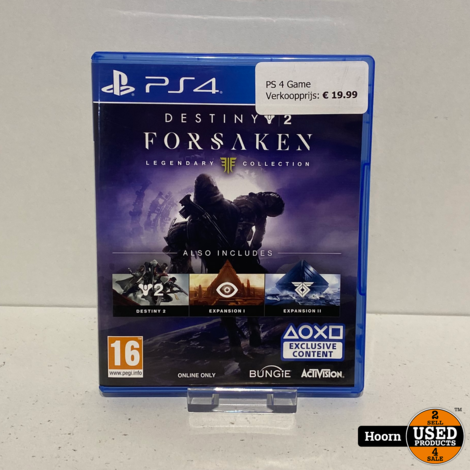 Playstation 4 Game: Destiny 2 Forsaken