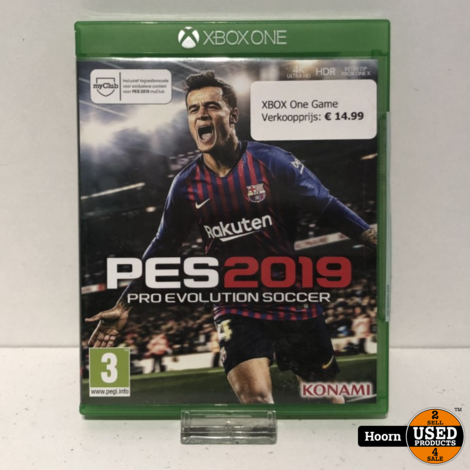 XBOX One Game: PES 2019