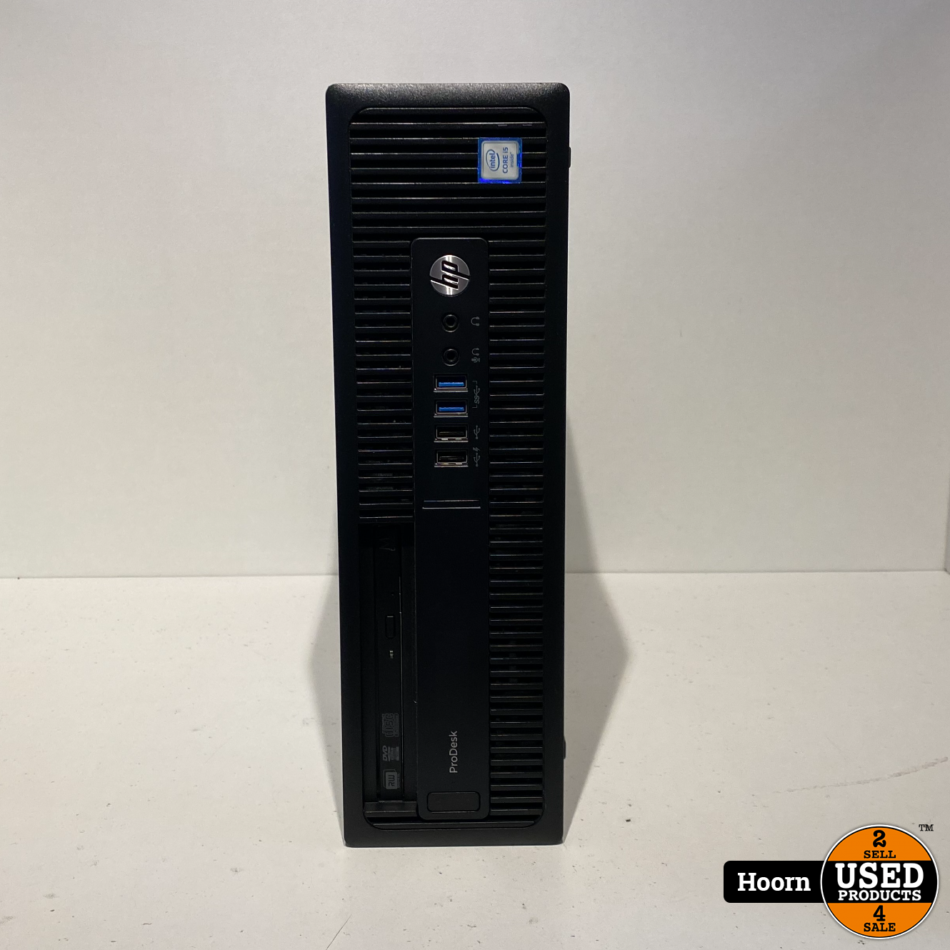 HP ProDesk 600 G2 SFF P1G87EA i5 8GB - 256GB SSD - Used Products Hoorn