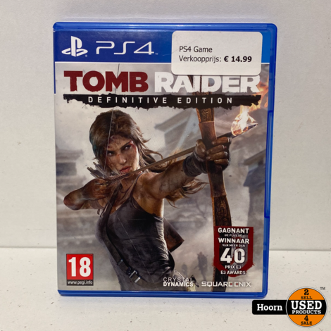 Playstation 4 Game: Tomb Raider