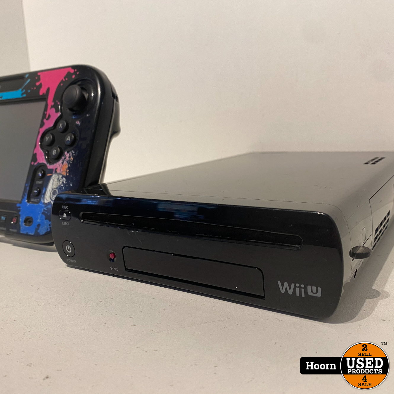 Ophef Socialistisch Puur Nintendo Wii U 32GB Zwart Compleet incl. Hoes - Used Products Hoorn