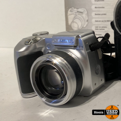 Olympus SP-510UZ 7.1MP Digitale Camera Compleet in Tas