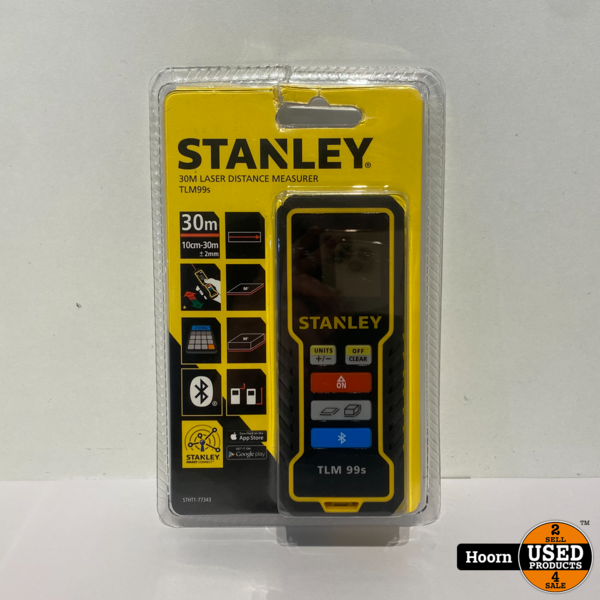zout Afgrond Plateau Stanley TLM99S 30M Laser Afstandsmeter Nieuw - Used Products Hoorn