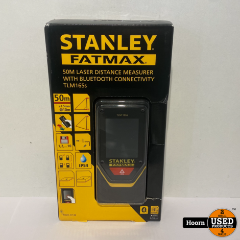 Stanley TLM165S 50M Laser Afstandsmeter Bluetooth Nieuw